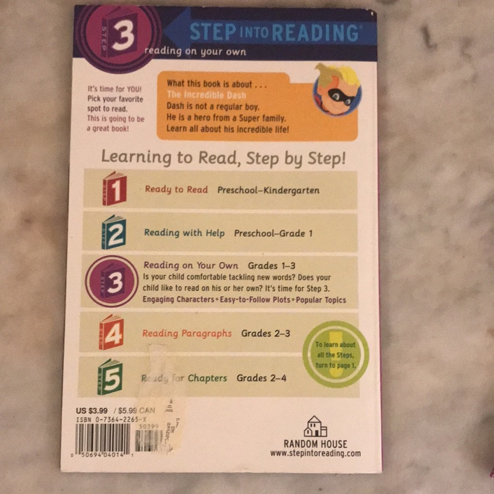 Random House-Set of Three-Step(3) Into Reading - Picture 7 of 12